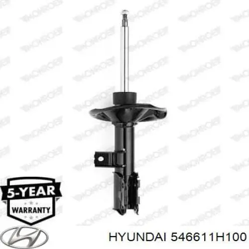 Стійка передня права Hyundai/Kia 546611H100
