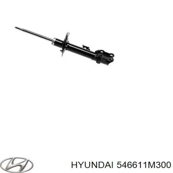 Амортизатор передній, правий 546611M300 Hyundai/Kia