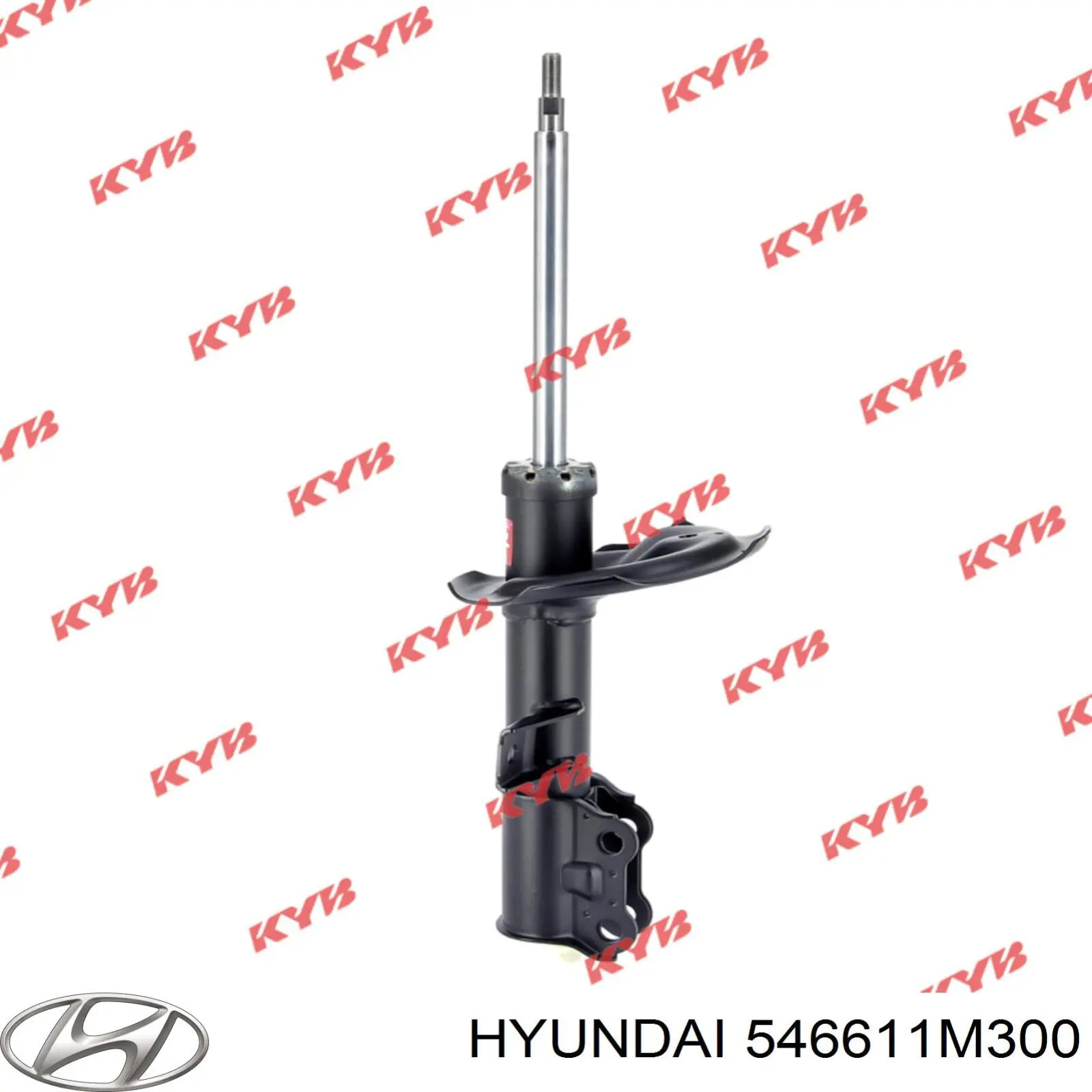 546611M300 Hyundai/Kia амортизатор передній, правий