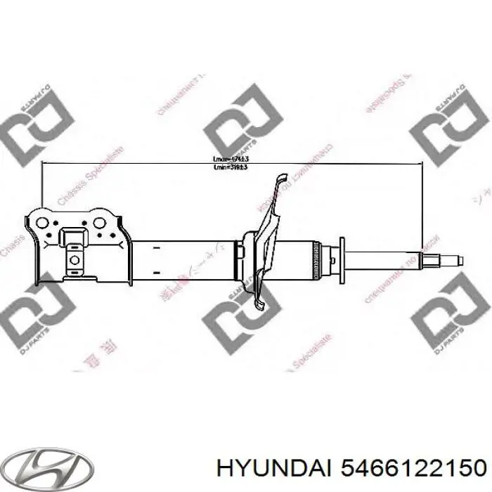 5466122150 Hyundai/Kia 