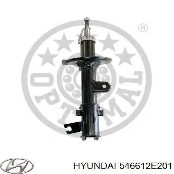 Амортизатор передній, правий 546612E201 Hyundai/Kia