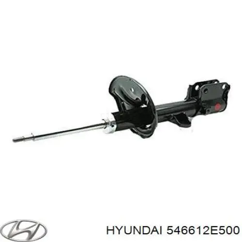 546612E500 Hyundai/Kia амортизатор передній, правий