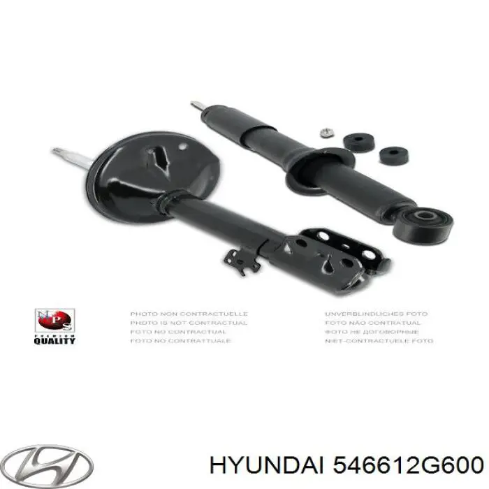 546612G600 Hyundai/Kia амортизатор передній, правий
