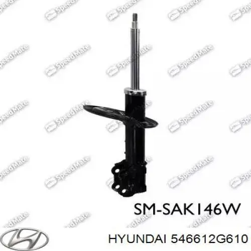 Амортизатор передній, правий Hyundai/Kia 546612G610 ціна, від 128.95 USD