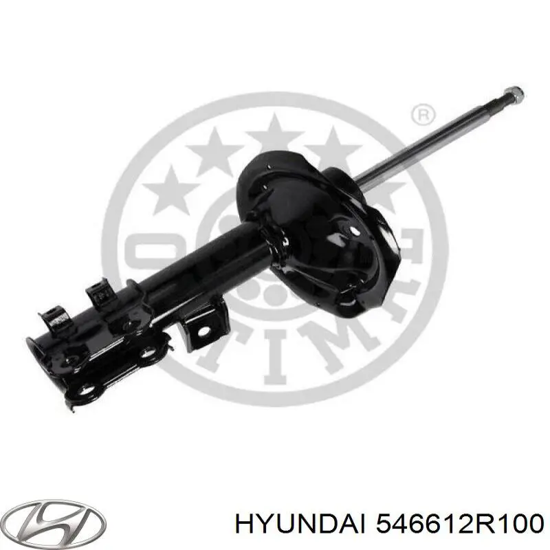 Стійка передня права Hyundai/Kia 546612R100