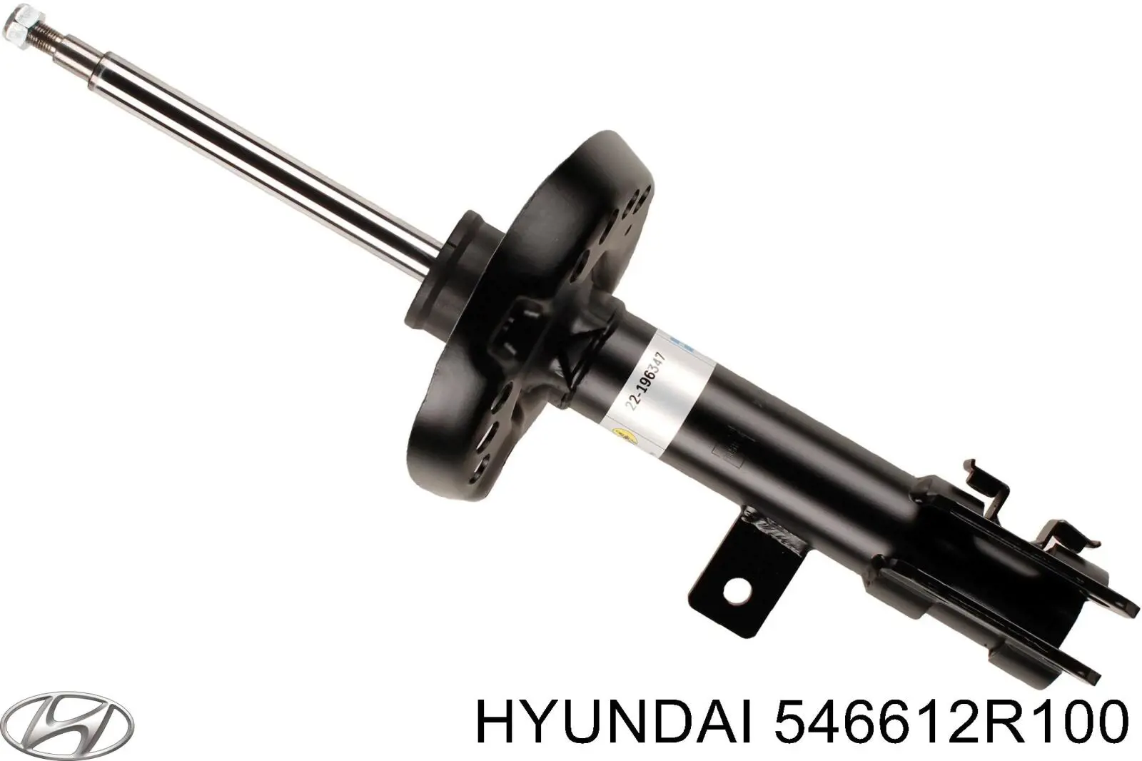 Амортизатор передній, правий Hyundai/Kia 546612R100 ціна, від 52.36 USD