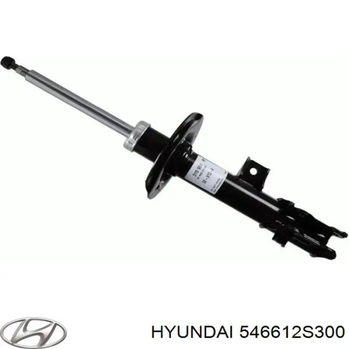 546612S300 Hyundai/Kia амортизатор передній, правий