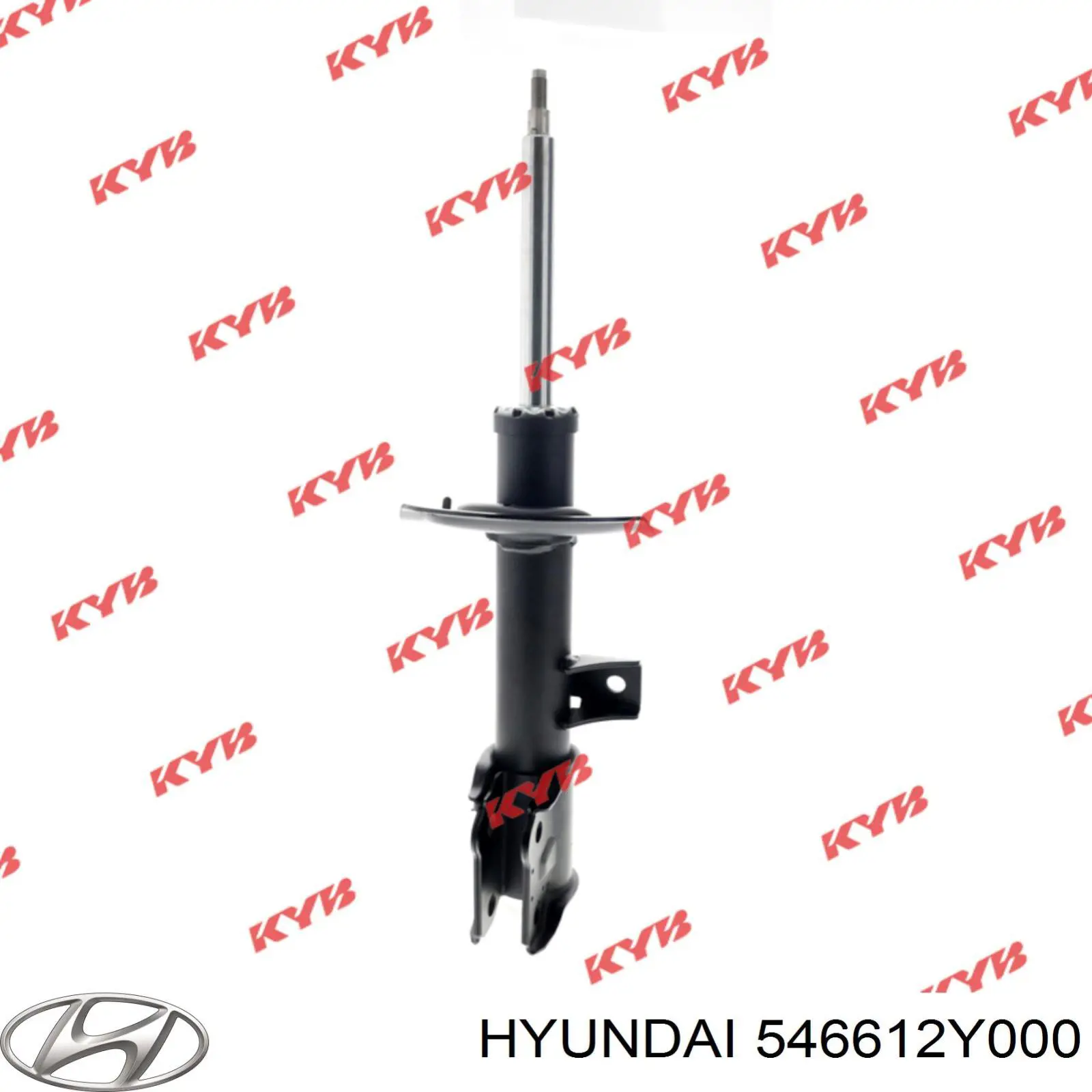 546612Y000 Hyundai/Kia амортизатор передній, правий