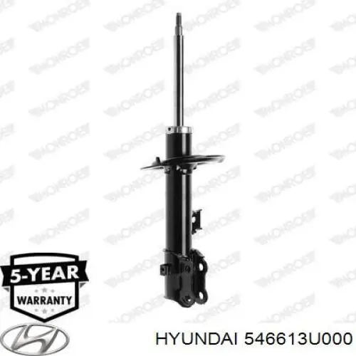 Купити 546613U000 Hyundai/Kia Амортизатор передній, правий