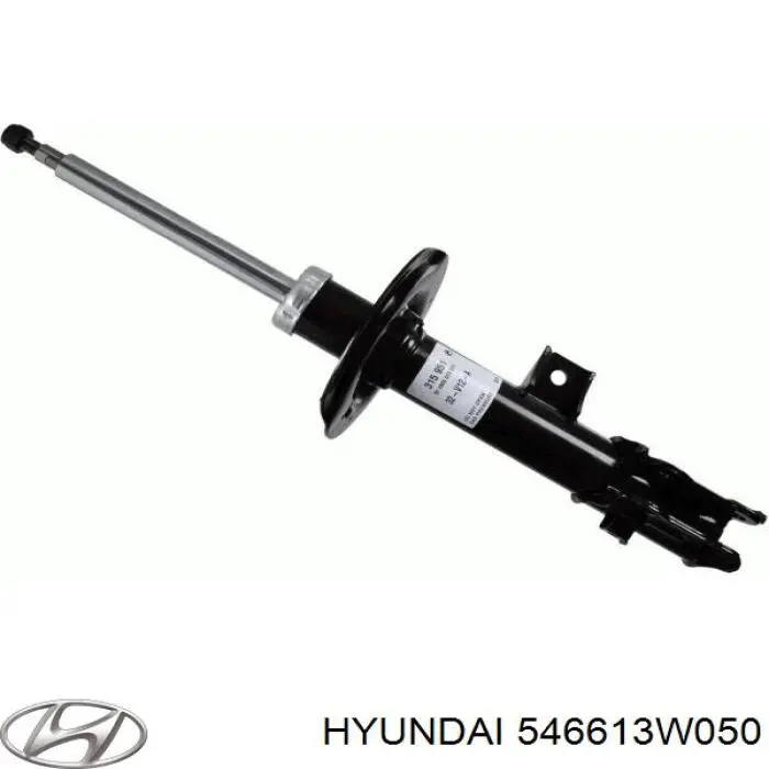 Купити 546613W050 Hyundai/Kia Амортизатор передній, правий