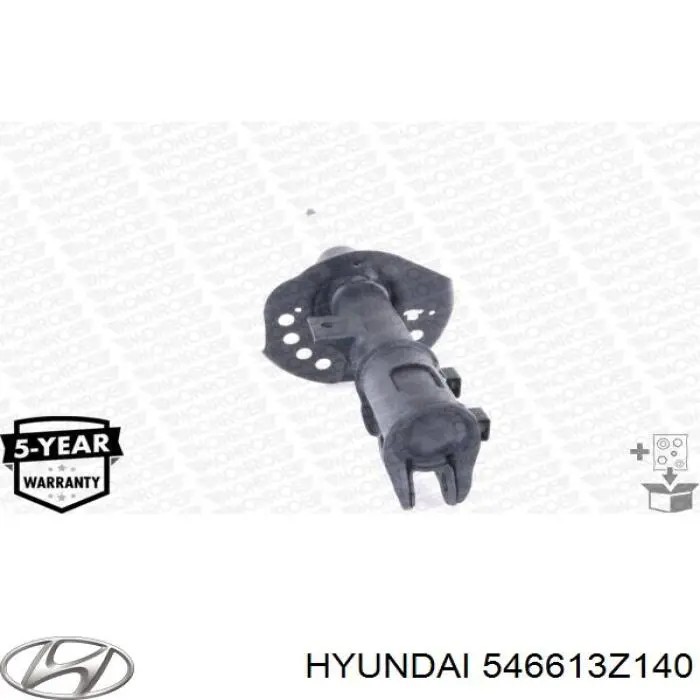 546613Z140 Hyundai/Kia амортизатор передній, правий
