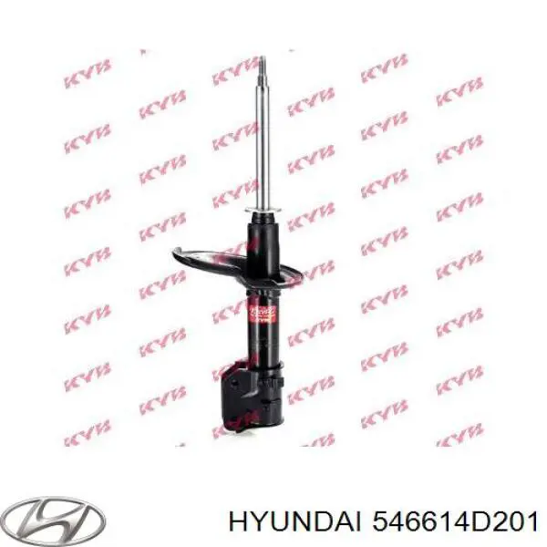 Купити 546614D201 Hyundai/Kia Амортизатор передній, правий