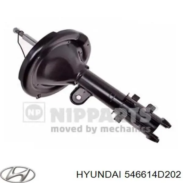 Амортизатор передній, правий Hyundai/Kia 546614D202 ціна, від 53.34 USD