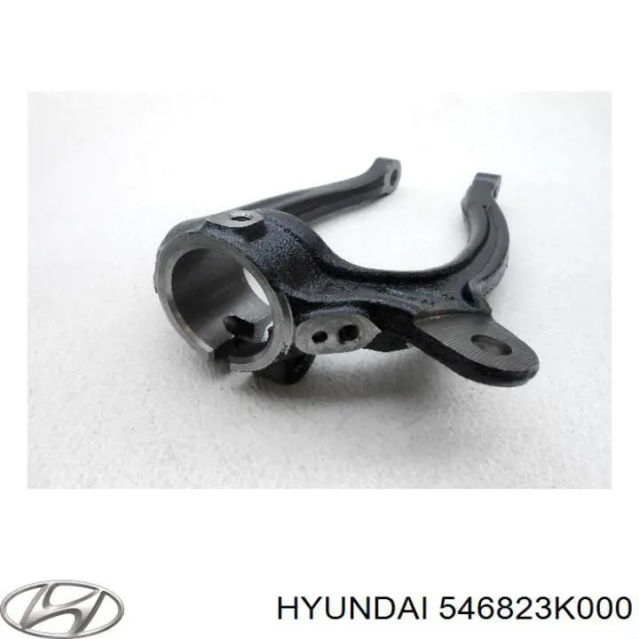 Вилка нижня амортизатора переднього, права Hyundai Sonata (NF) (Хендай Соната)