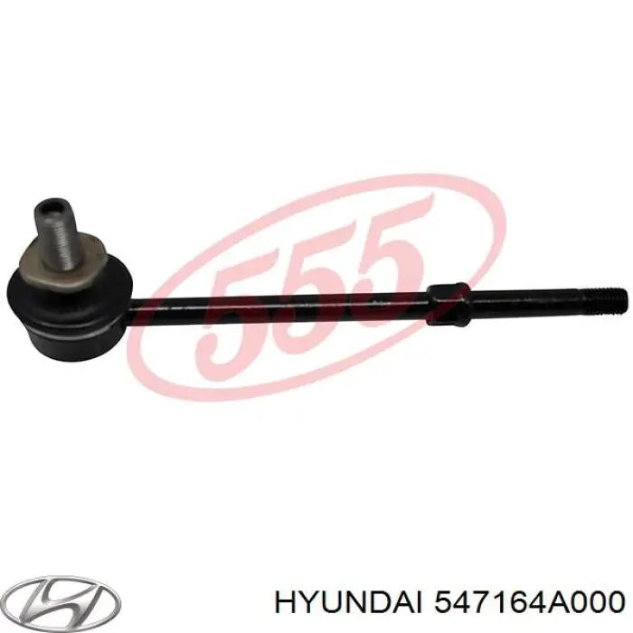 Втулка стійки переднього стабілізатора Hyundai/Kia 547164A000 ціна, від 0.67 USD