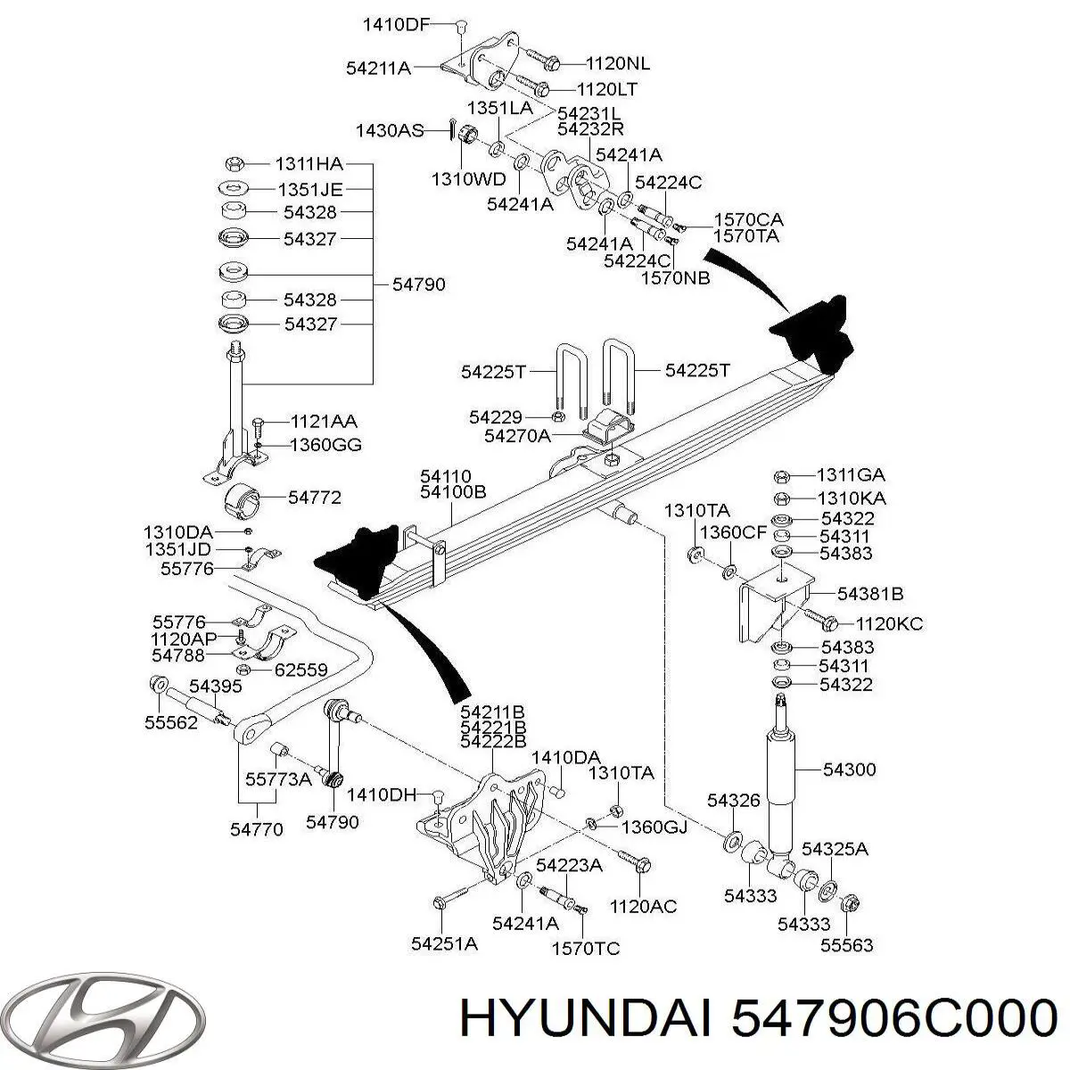 547906C000 Hyundai/Kia 