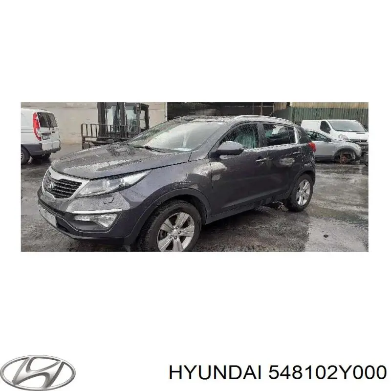 Купити 548102Y000 Hyundai/Kia Стабілізатор поперечної стійкості передній