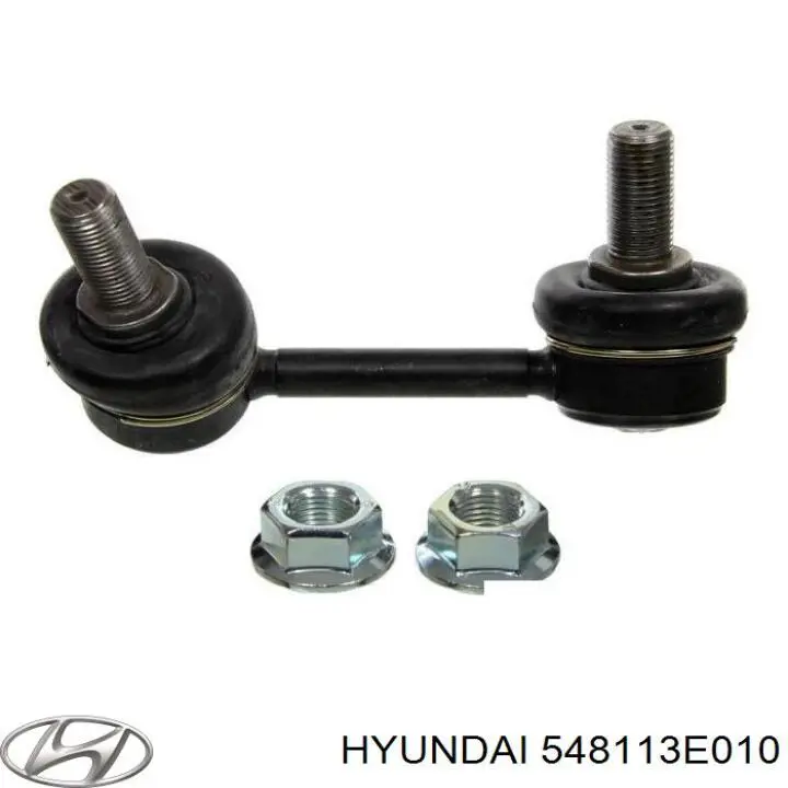 548113E010 Hyundai/Kia стійка стабілізатора переднього, ліва