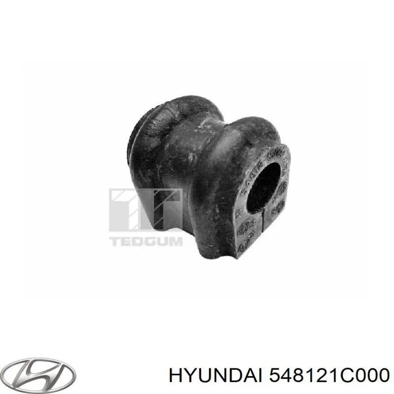 Втулка переднього стабілізатора 548121C000 Hyundai/Kia