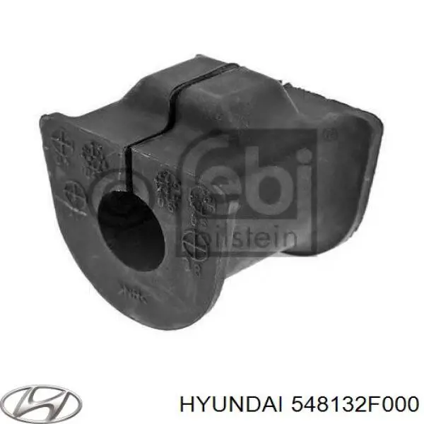 Подушка стабілізатора Hyundai/Kia 548132F000 ціна, від 2.96 USD