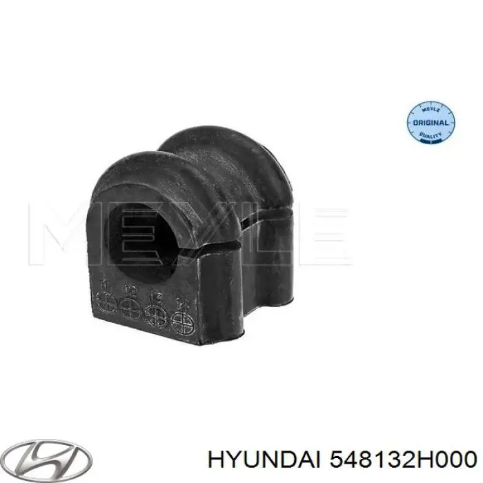 Подушка стабілізатора Hyundai/Kia 548132H000 ціна, від 4.72 USD