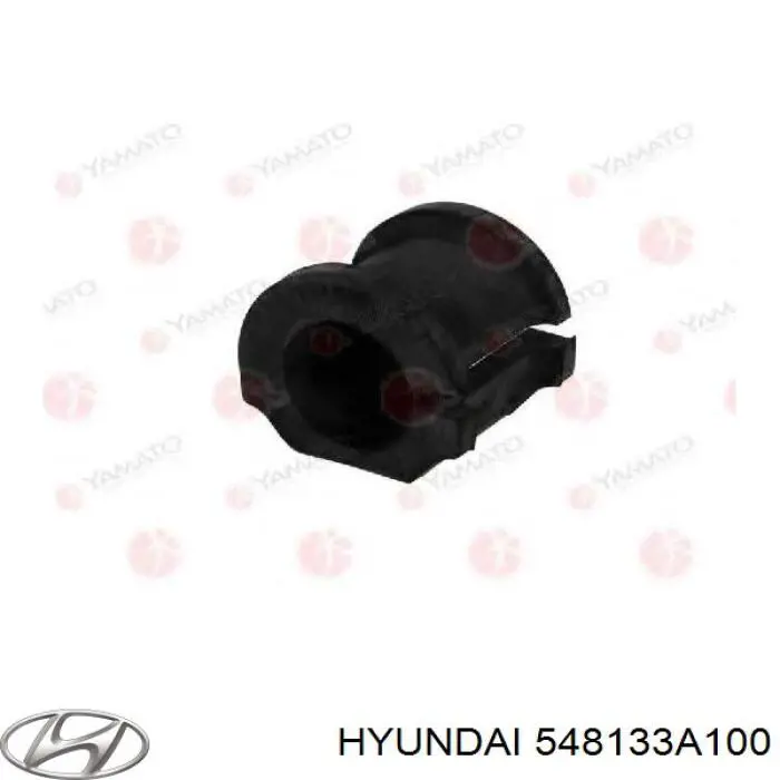 Подушка стабілізатора Hyundai/Kia 548133A100 ціна, від 3.32 USD