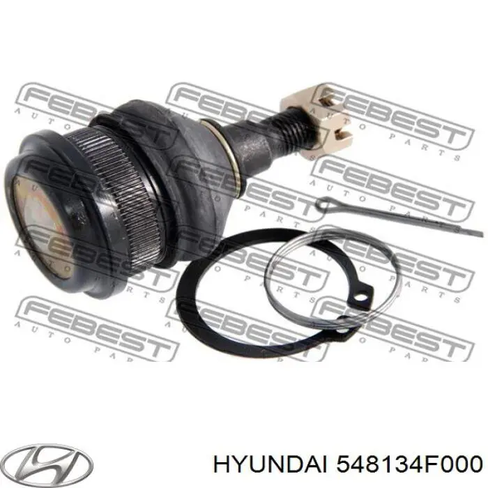548134F000 Hyundai/Kia Втулка стабілізатора переднього