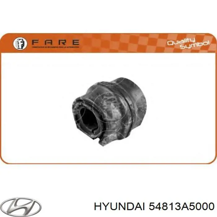 54813A5000 Hyundai/Kia Втулка стабілізатора переднього