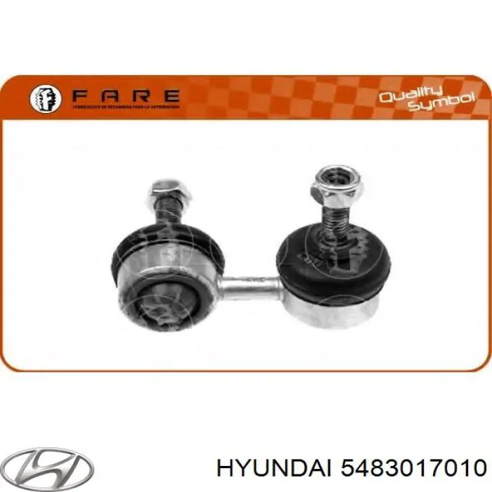 Купити 5483017010 Hyundai/Kia Лінк стабілізатора, переднього, лівий