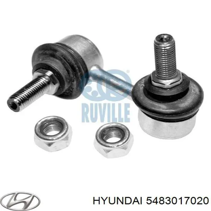 Стійка стабілізатора переднього, права 5483017020 Hyundai/Kia