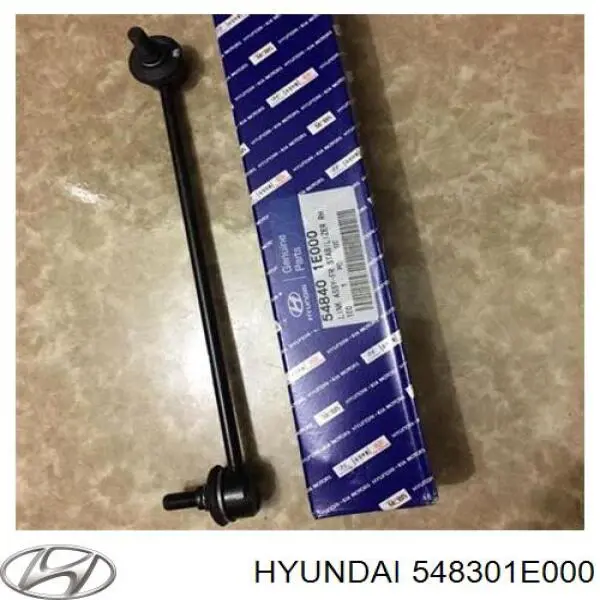 548301E000 Hyundai/Kia стійка стабілізатора переднього, ліва