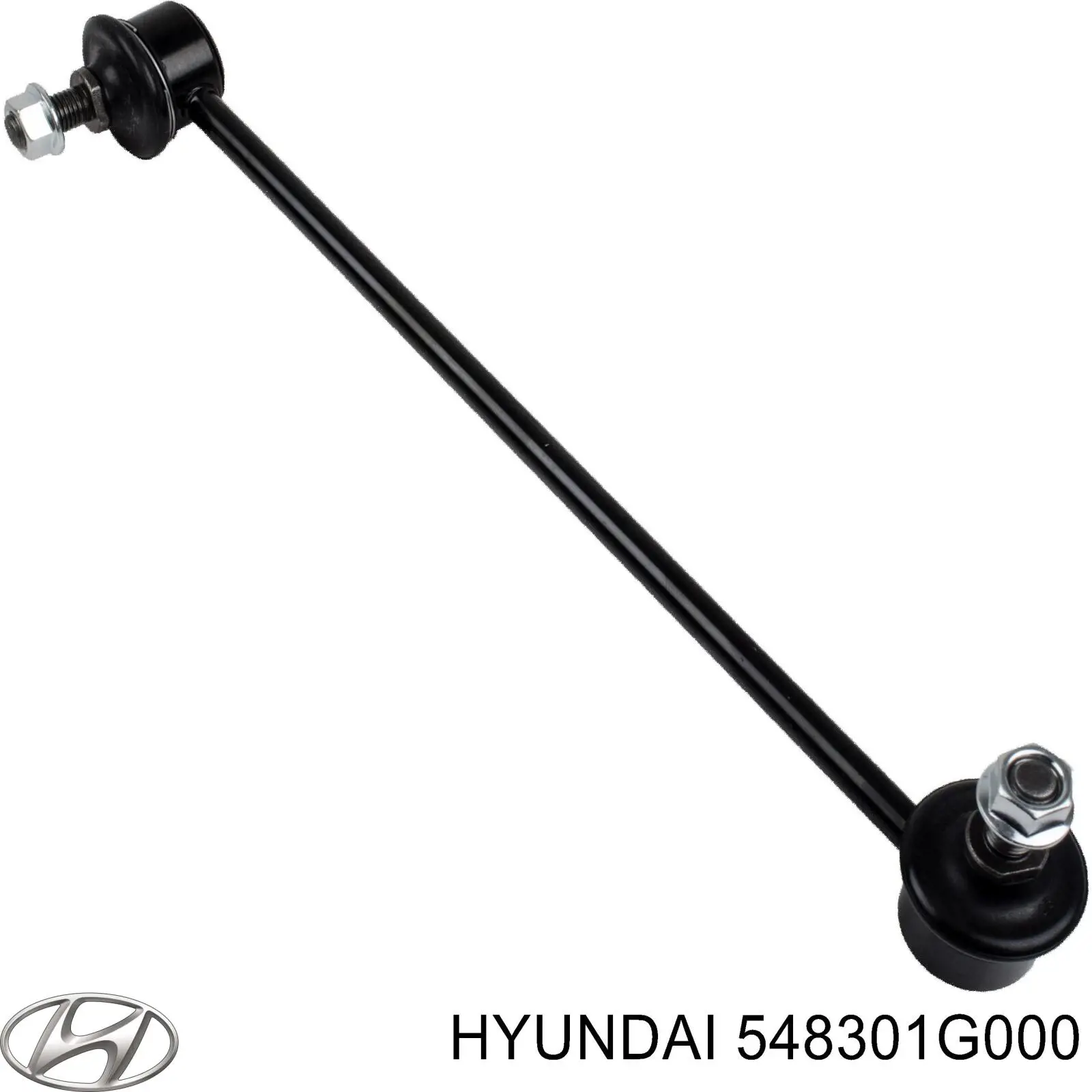548301G000 Hyundai/Kia стійка стабілізатора переднього, ліва