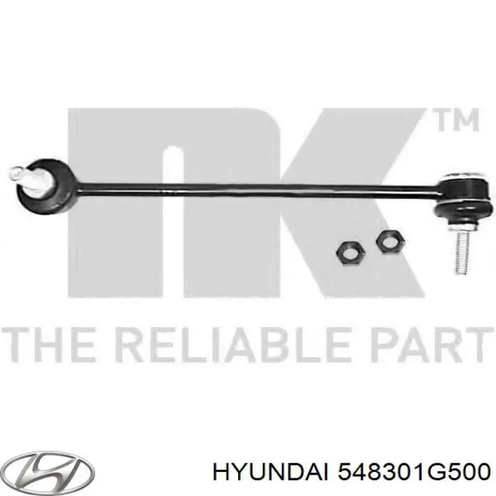 Тяжка стабілізатора, переднього, ліва Hyundai/Kia 548301G500 ціна, від 9.78 USD