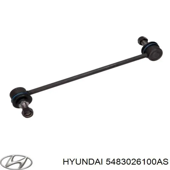 5483026100AS Hyundai/Kia Стійка стабілізатора, переднього, ліва