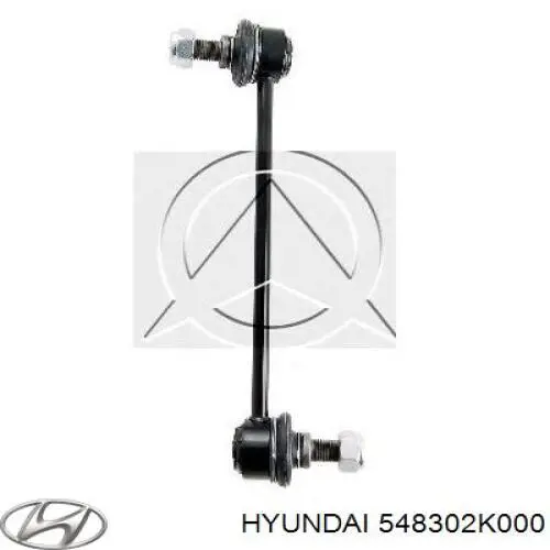 Стійка стабілізатора переднього, ліва 548302K000 Hyundai/Kia