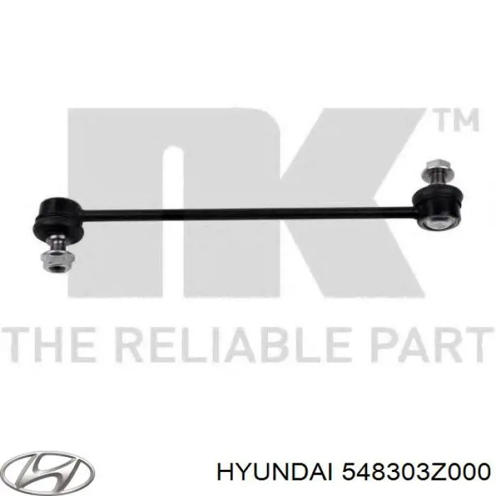 Амортизаційна стійка Hyundai/Kia 548303Z000 ціна, від 11.38 USD