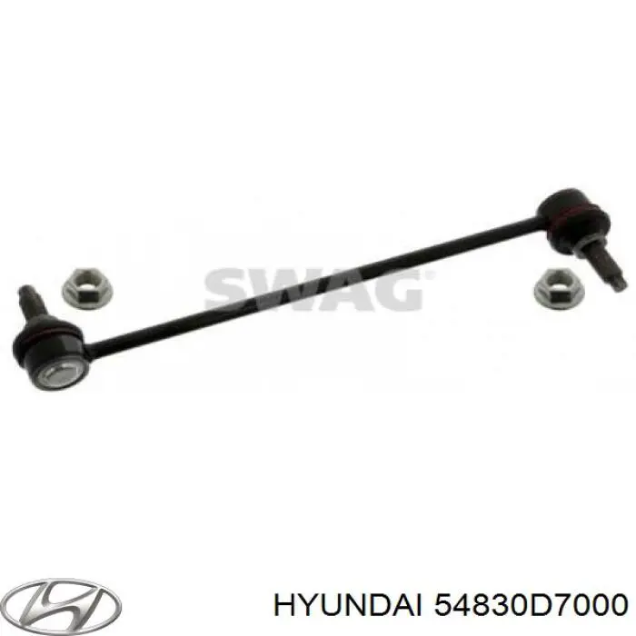 54830D7000 Hyundai/Kia стійка стабілізатора переднього