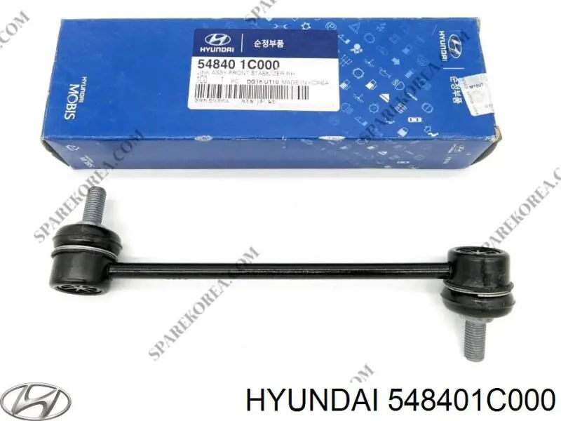 Стійка стабілізатора переднього, права 548401C000 Hyundai/Kia