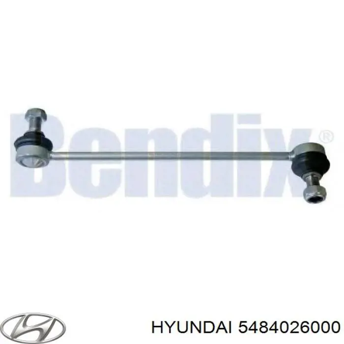 Стійка стабілізатора переднього, права 5484026000 Hyundai/Kia