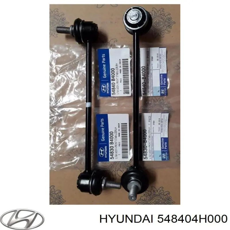 Стійка стабілізатора переднього, права 548404H000 Hyundai/Kia