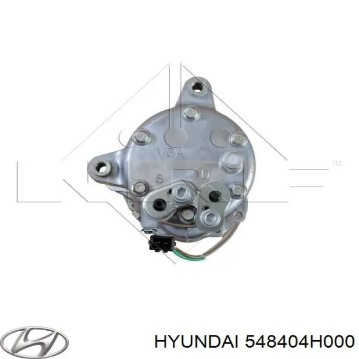 548404H000 Hyundai/Kia Солдатик стабілізатора, переднього, правий