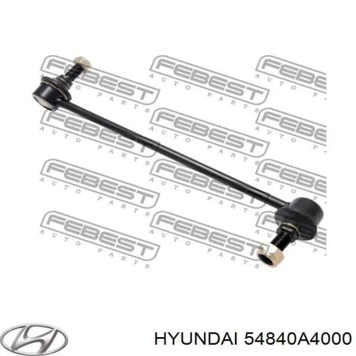 Стійка стабілізатора, переднього, права Hyundai/Kia 54840A4000 ціна, від 10.52 USD