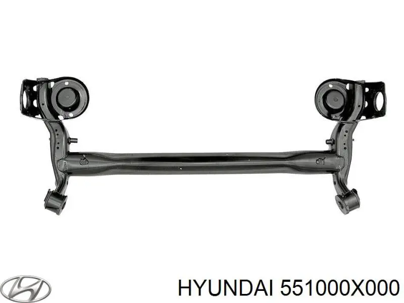 Балка задньої підвіски, підрамник Hyundai I10 (PA) (Хендай Ай 10)