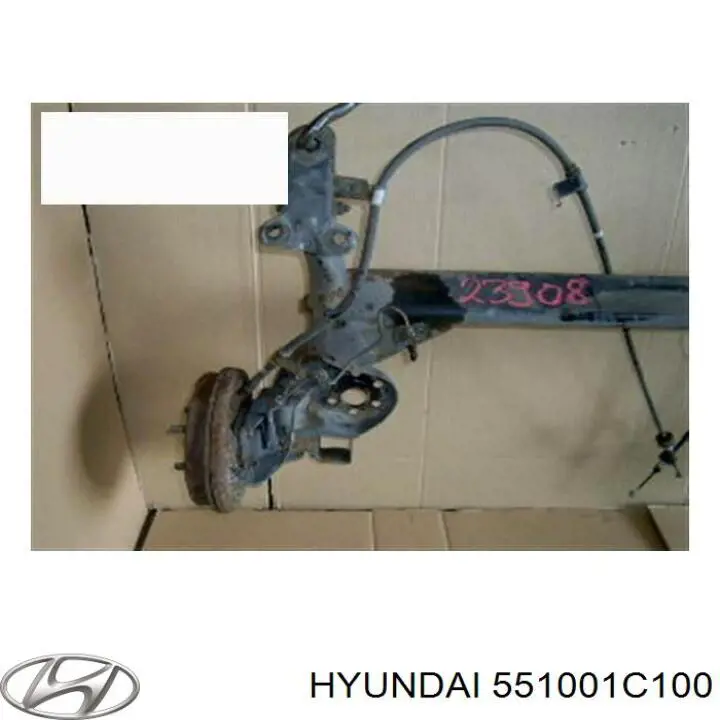 Балка задньої підвіски поперечна Hyundai/Kia 551001C100 ціна, від 166.63 USD