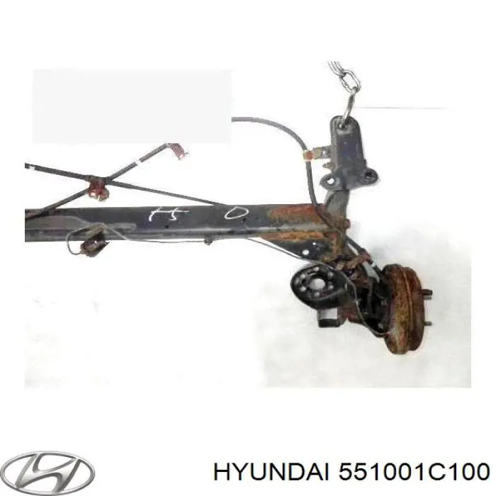Підвіска задня на Hyundai Getz  