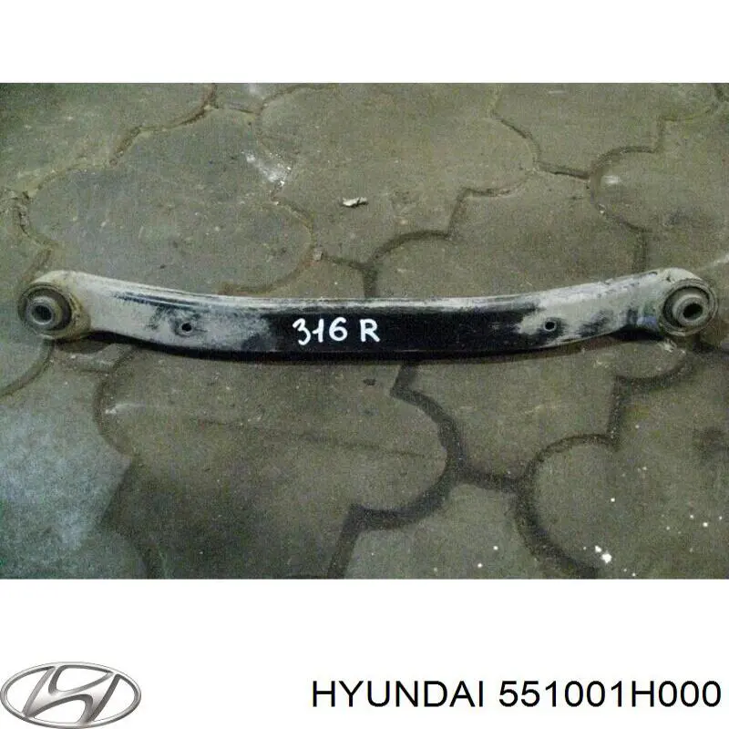 Важіль задньої підвіски поперечний Hyundai/Kia 551001H000 ціна, від 12.61 USD