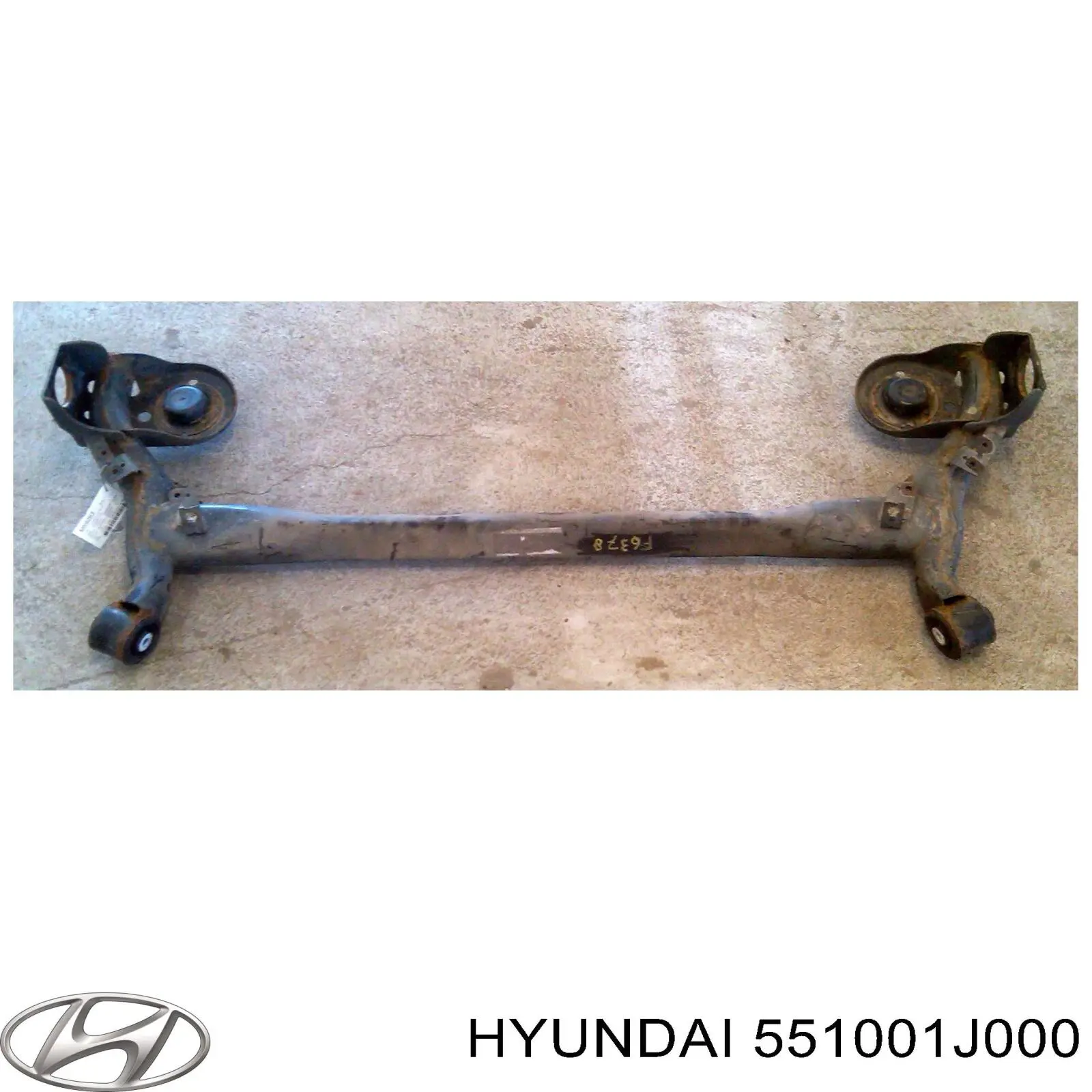 Балка задньої підвіски, підрамник Hyundai I20 (PB) (Хендай Ай 20)