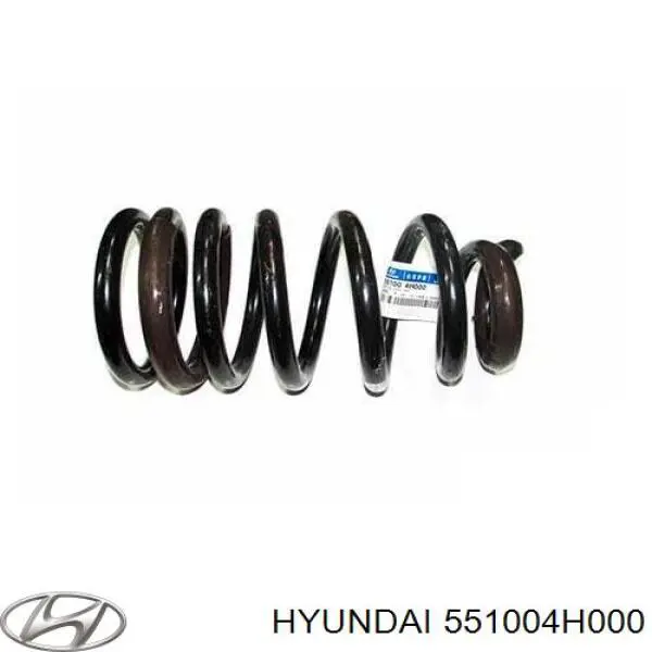 551004H000 Hyundai/Kia пружина задня