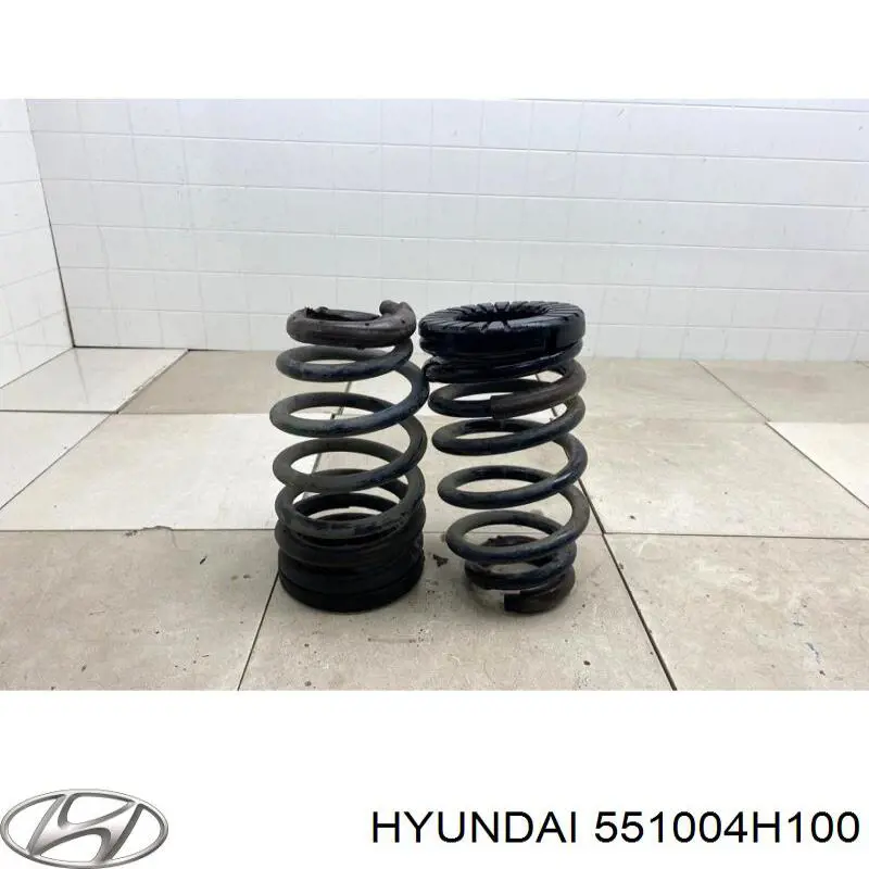 551004H100 Hyundai/Kia Пружина підвіски задня