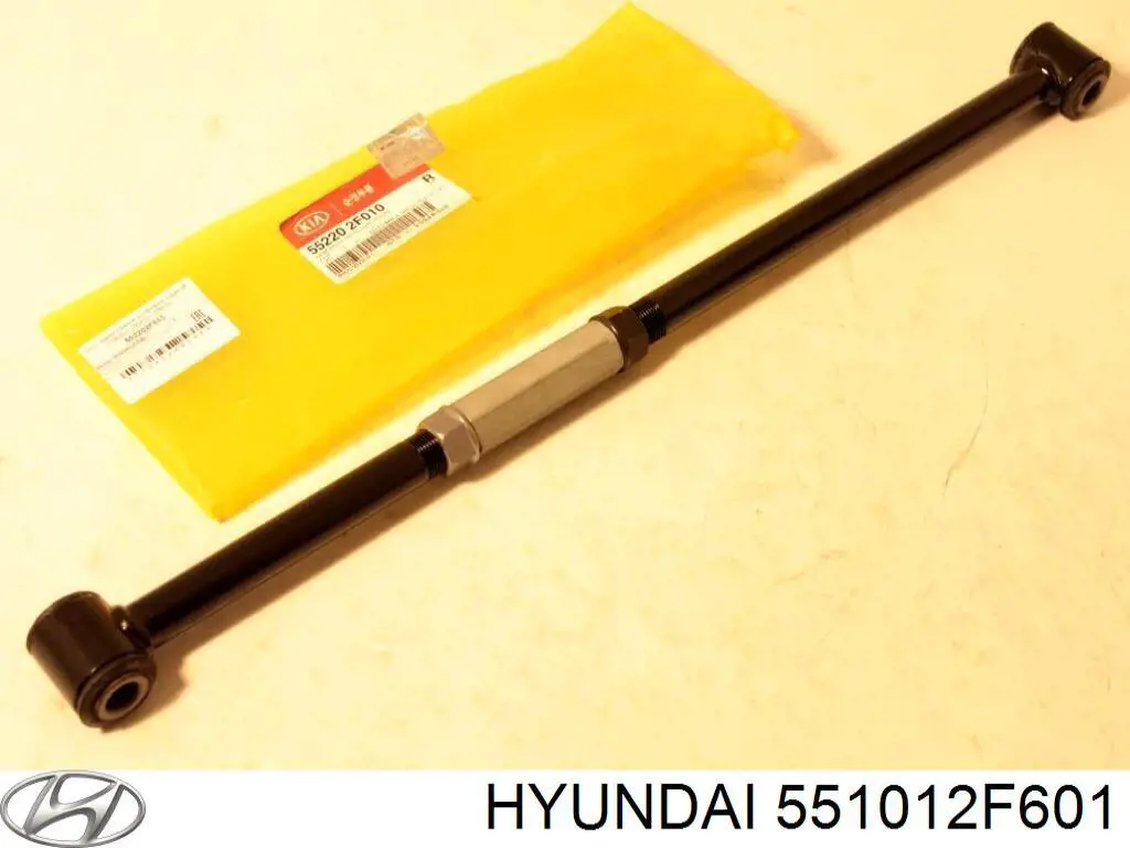551012F601 Hyundai/Kia важіль/тяга задньої підвіски подовжній нижній, правий